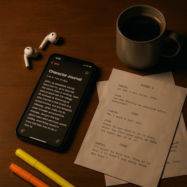 Digital tools that support character journals