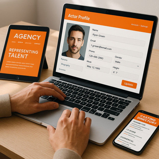 Synchronising acting profiles across devices
