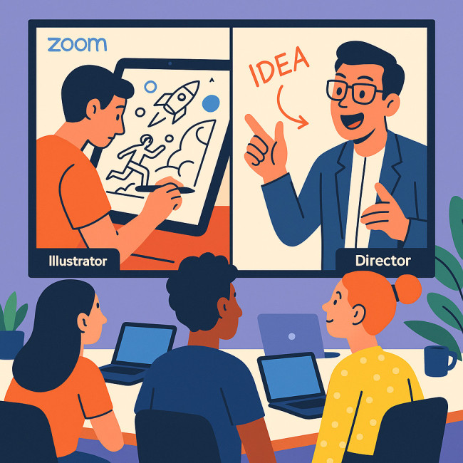 agency team viewing live-draw session