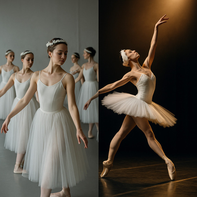 Ballerina progression from corps to principal