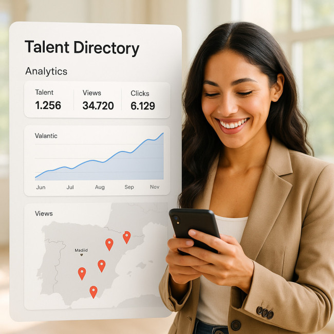 Model checking increased bookings on geo-tag analytics dashboard