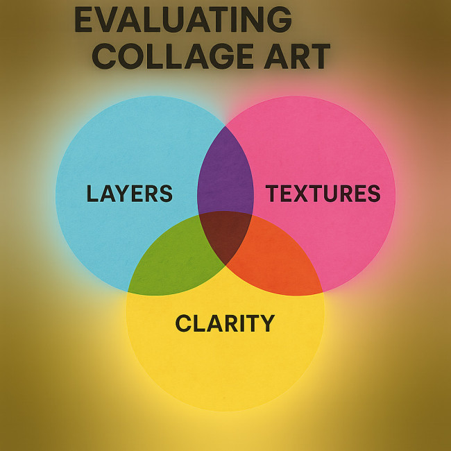 Graphic of layers textures clarity lenses