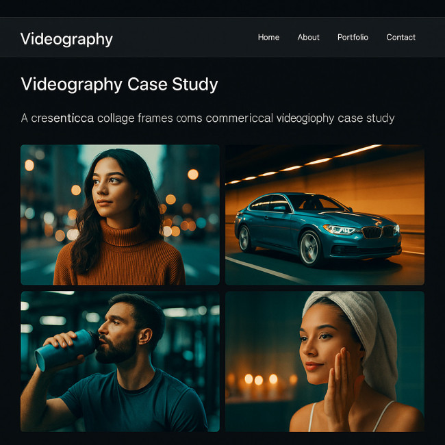 Colour grading consistency case study preview