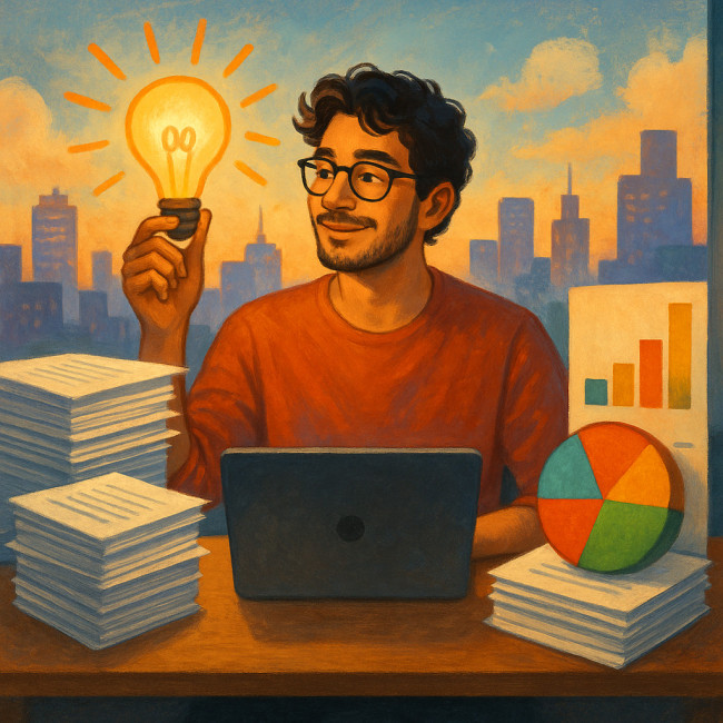 Freelance author balancing retainer work and passion projects