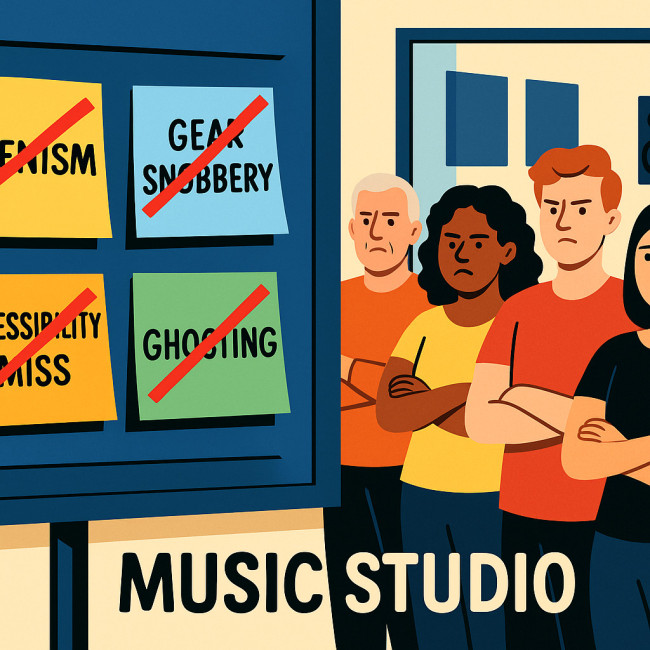 illustration showing common pitfalls in inclusive casting ads