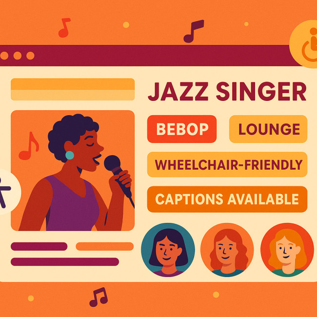 Illustration of inclusive jazz profile metadata