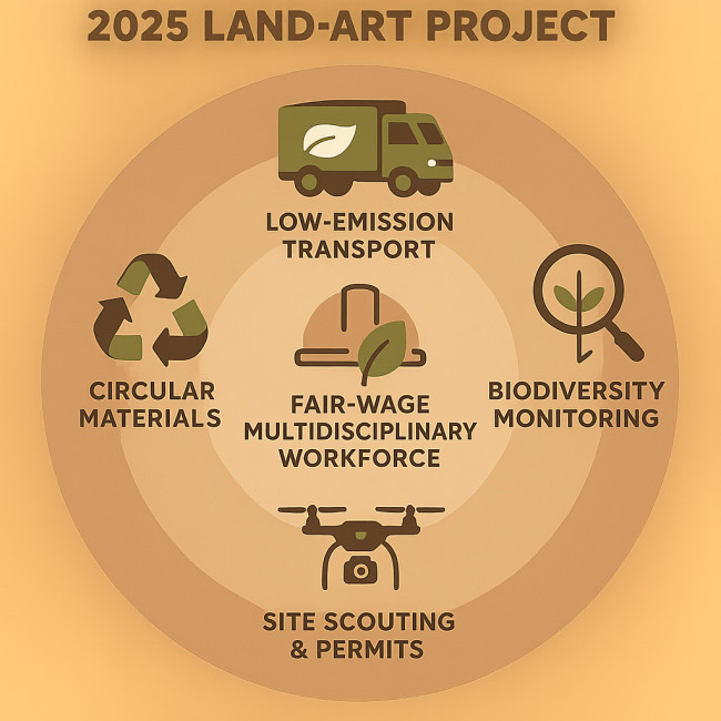 Infographic visualising the five eco-budget layers
