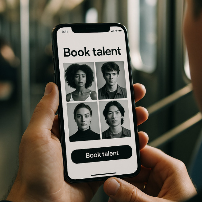 Mobile-first portfolio loading on phone