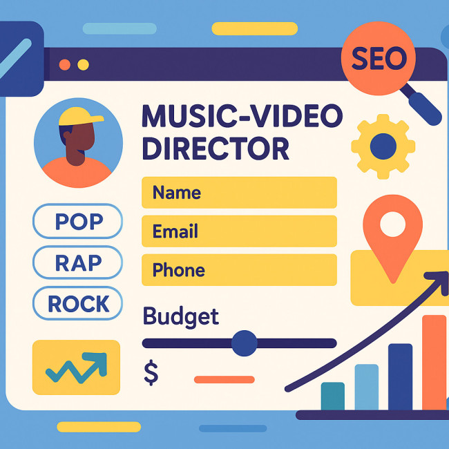 Illustration of optimising a music-video directory profile