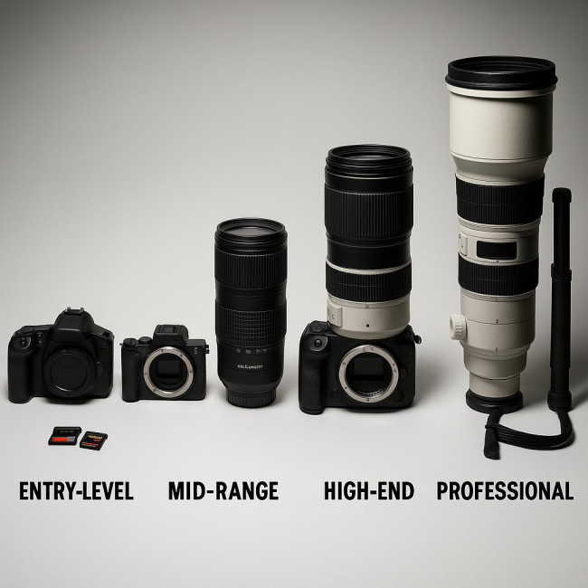 Illustrated gear roadmap for sports photographers
