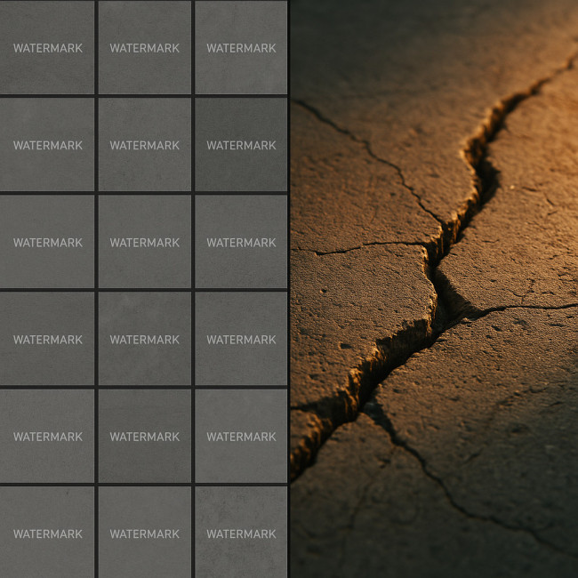Stock textures compared to a unique human-shot abstract image
